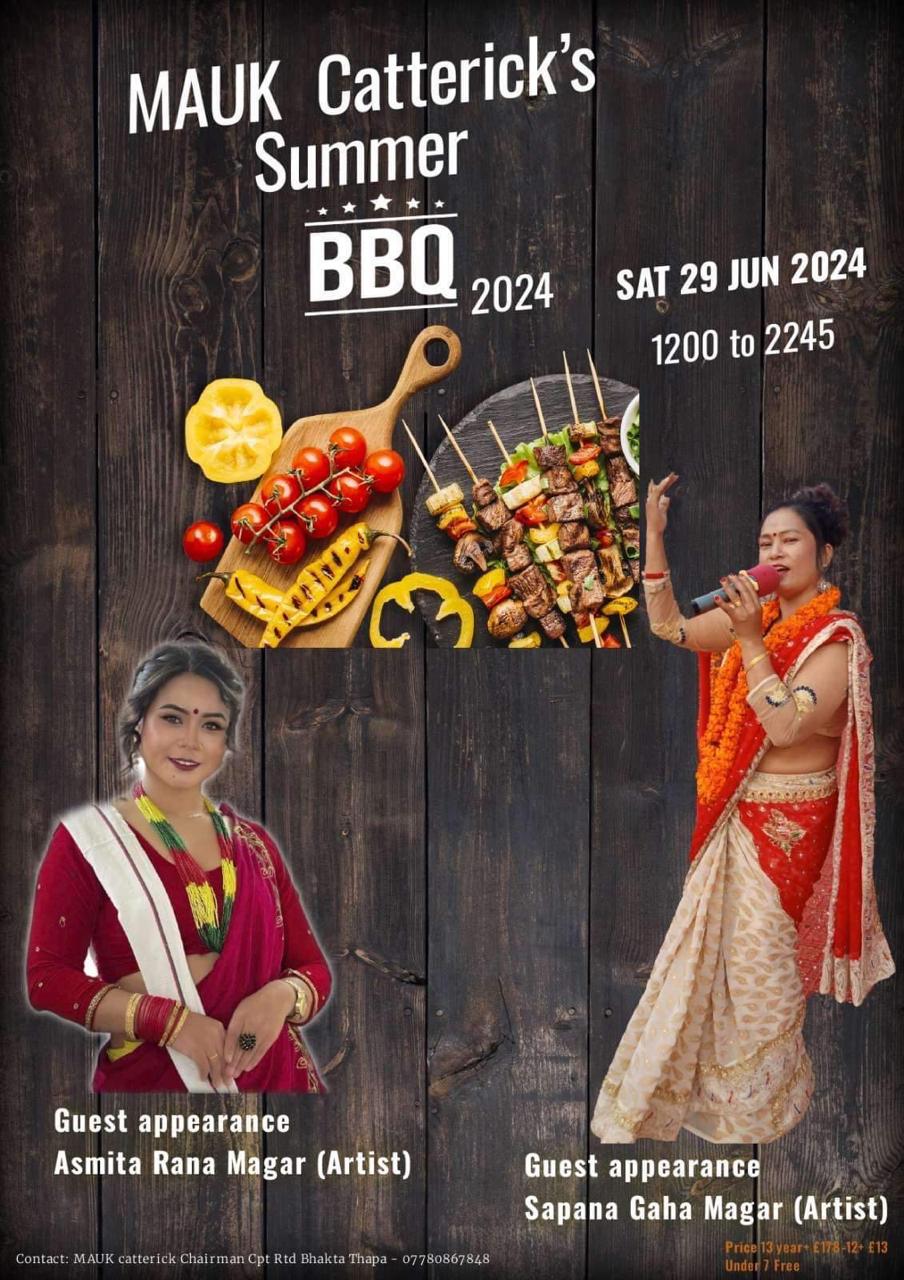 Poster of Asmita Rana's Mauk Catterick’s Summer BBQ-Uk Program